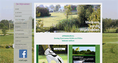 Desktop Screenshot of dewijnvelden.com